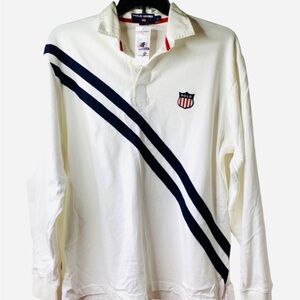 Vintage Polo Sport by Ralph Lauren White Long Sleeve